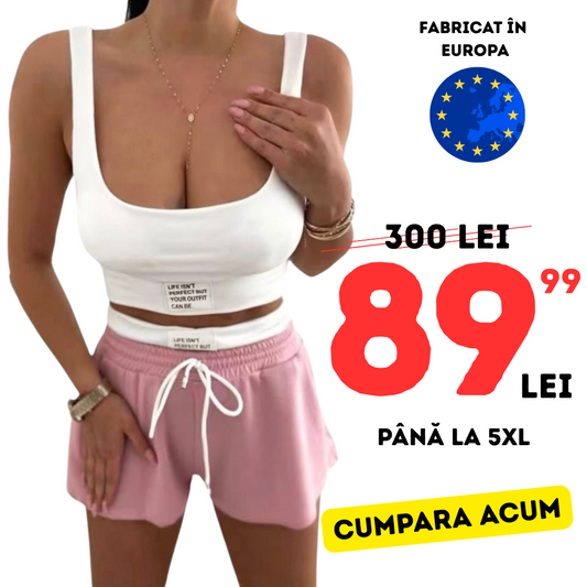 Set de primavara Gabriella roz