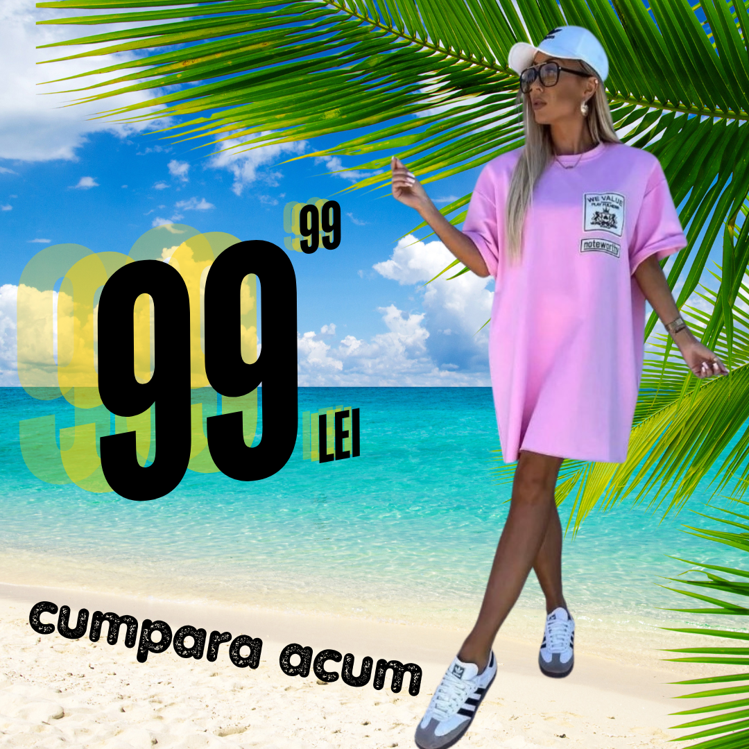 Rochie „Lily” – Stil modern de primăvară