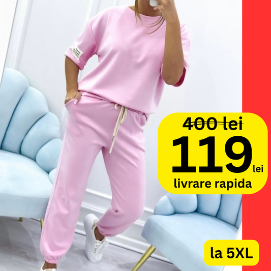 🌸 Set 2 piese nou, la modă de primăvară Cvety roz 🌸